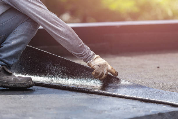 Professional Crawl Space Encapsulation technician working in Caledonia, MI